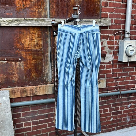 FP Striped Blue and White Flared Jeans (Very 70’s) - Picture 8 of 8